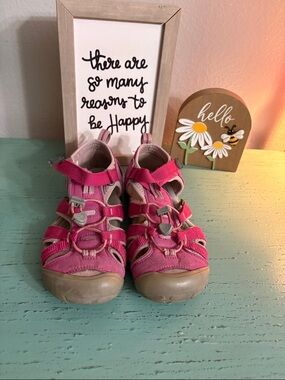 Keen Kids Pink Closed-Toe Sandals